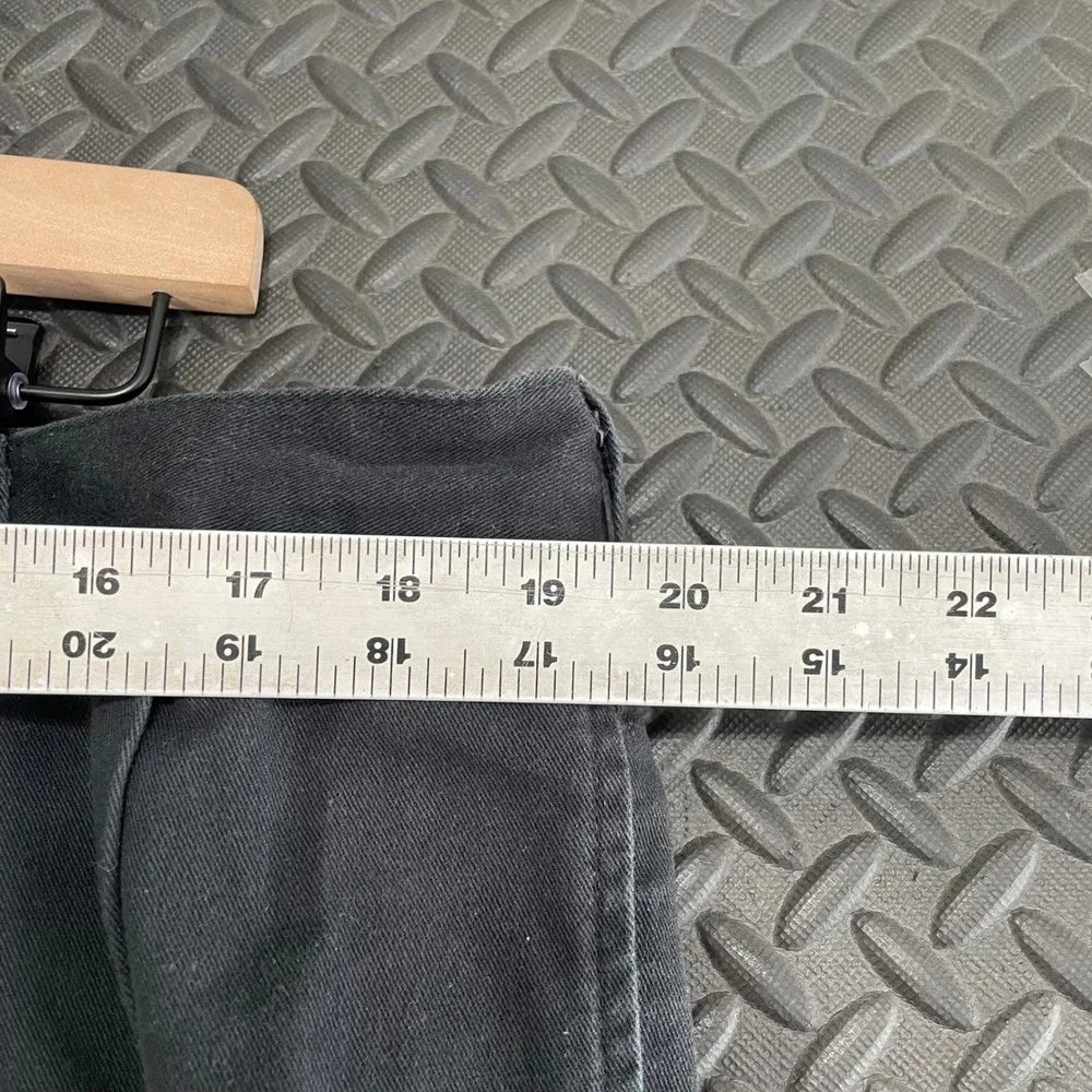 Eddie Bauer Black Chino Relaxed Fit Casual‎ Wear Pants Men's Size 40 Tall